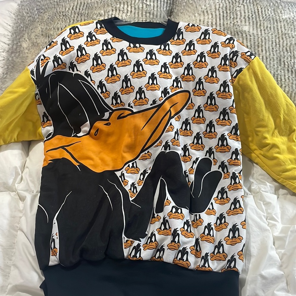 Vintage 90s Looney Tunes Reversible Sweatshirt